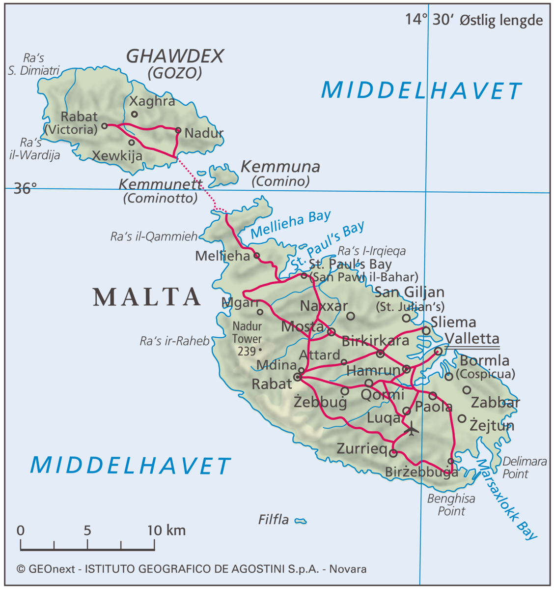 Malta (hovedkart)