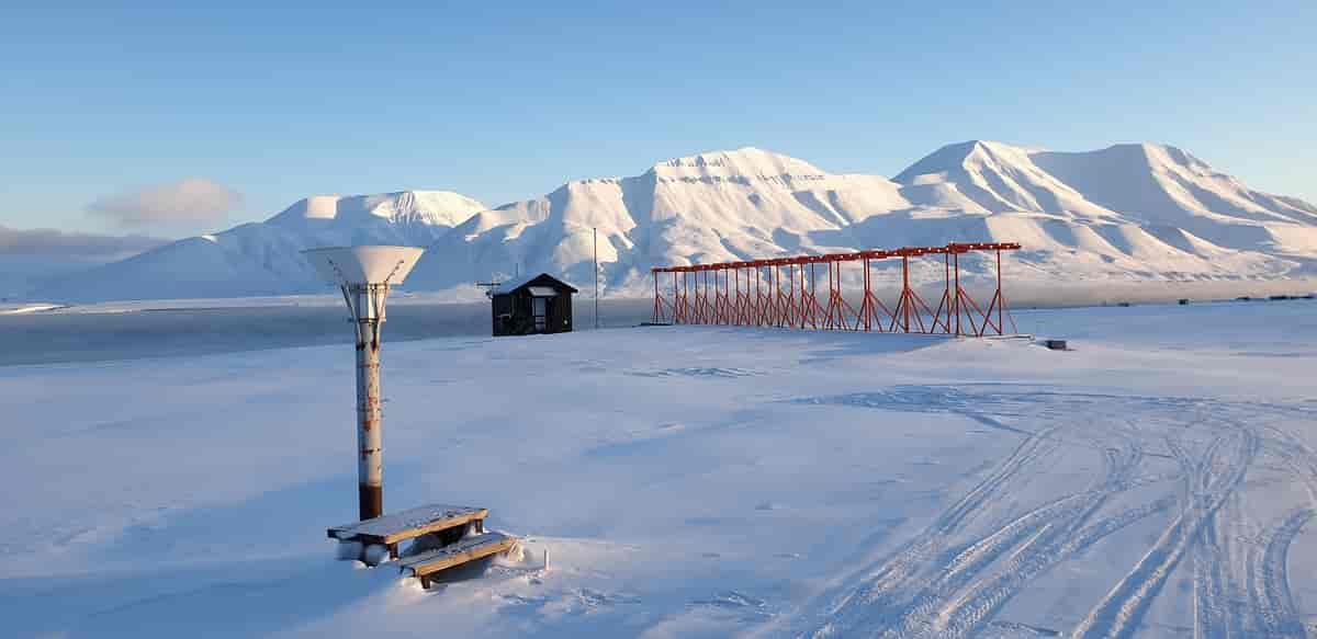 Målestasjoner ved Svalbard Lufthavn