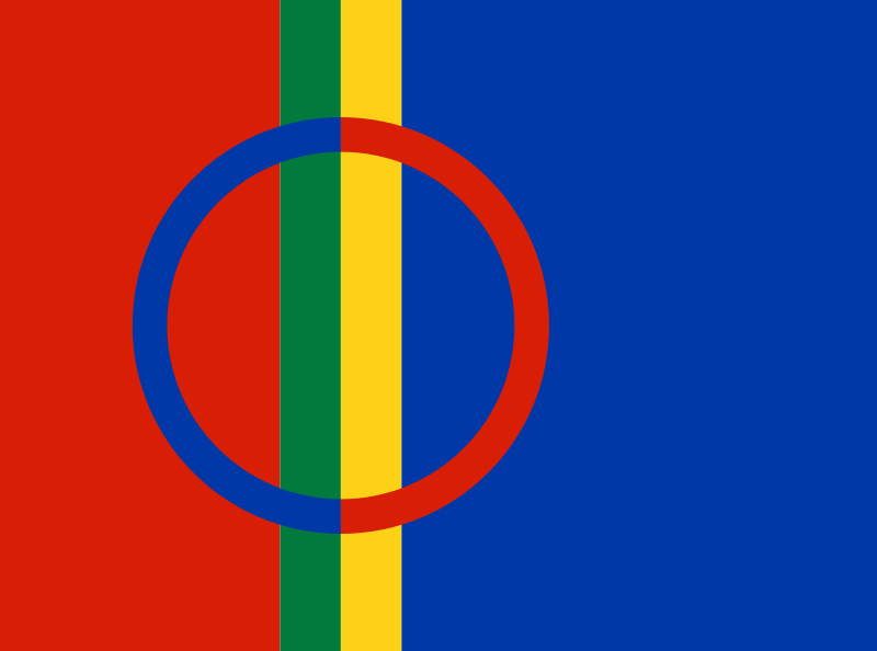 Det moderne samiske flagget
