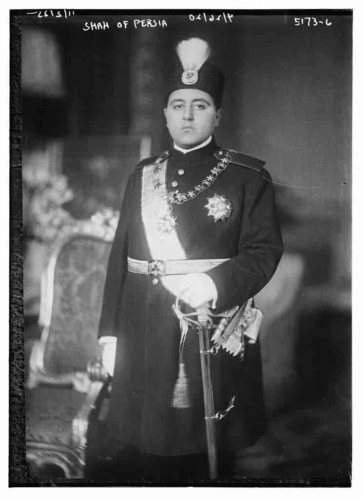 Ahmad sjah Qajar 1915