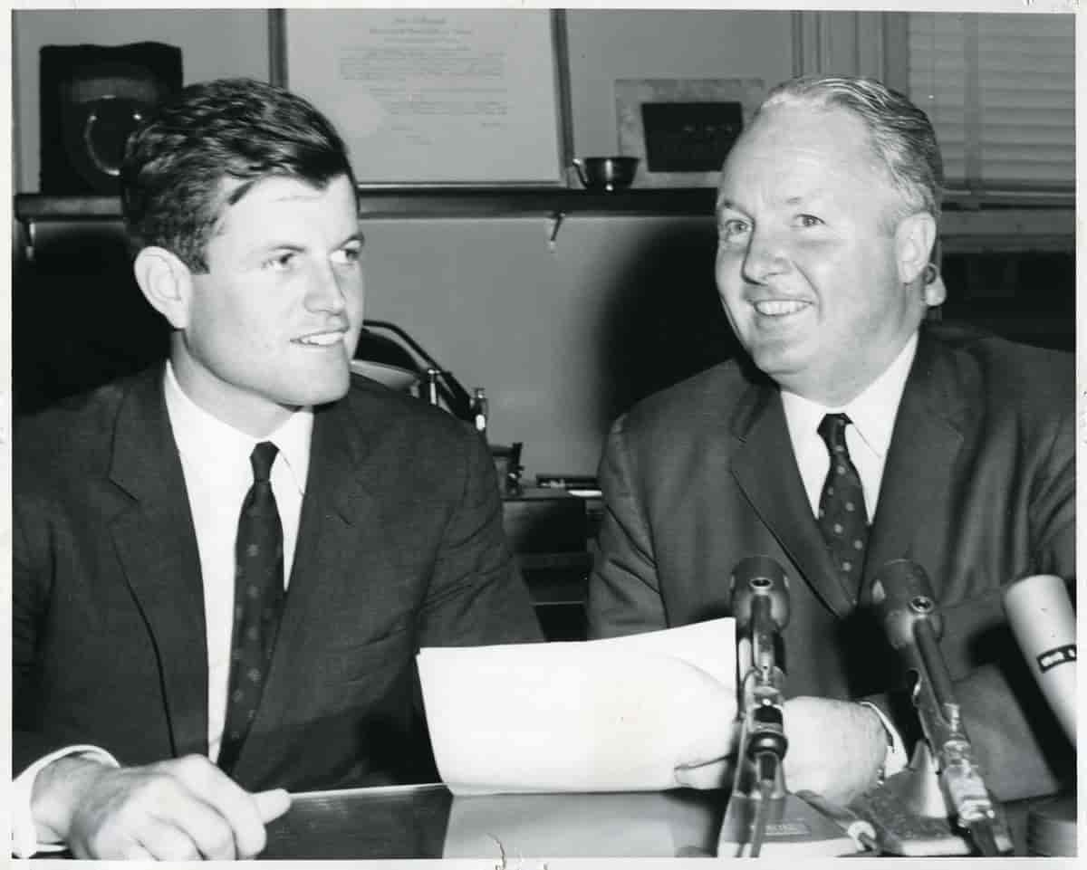 Edward Kennedy og  John F. Collins