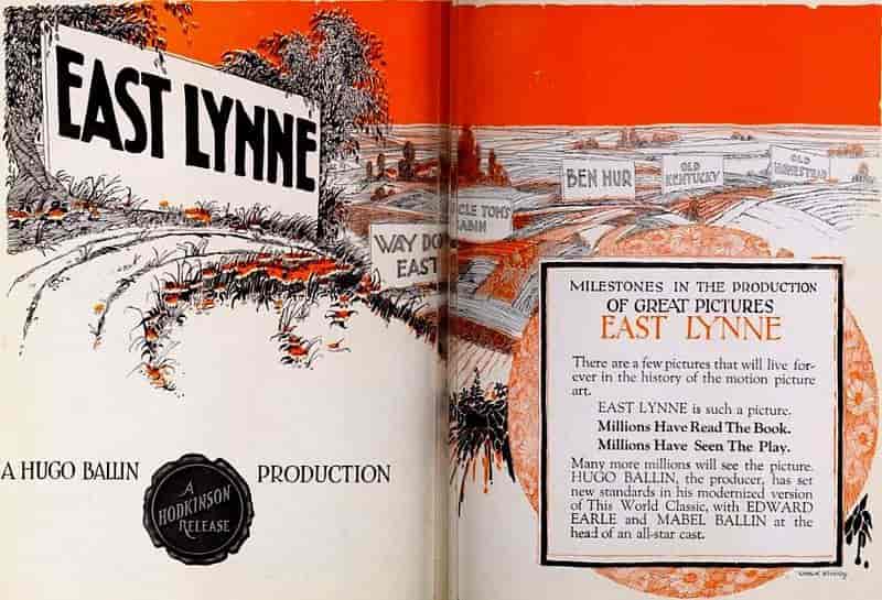 East Lynne plakaten 1921