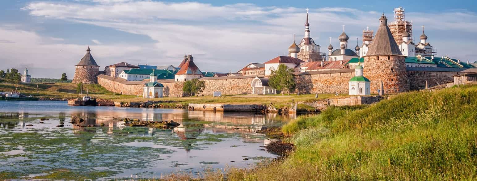 Solovetskij-klosteret ved Kvitsjøen