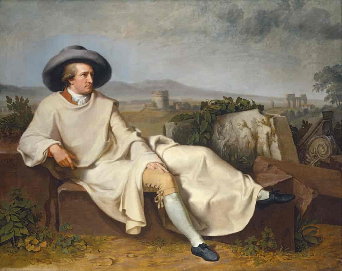Goethe på den romerske Campagna