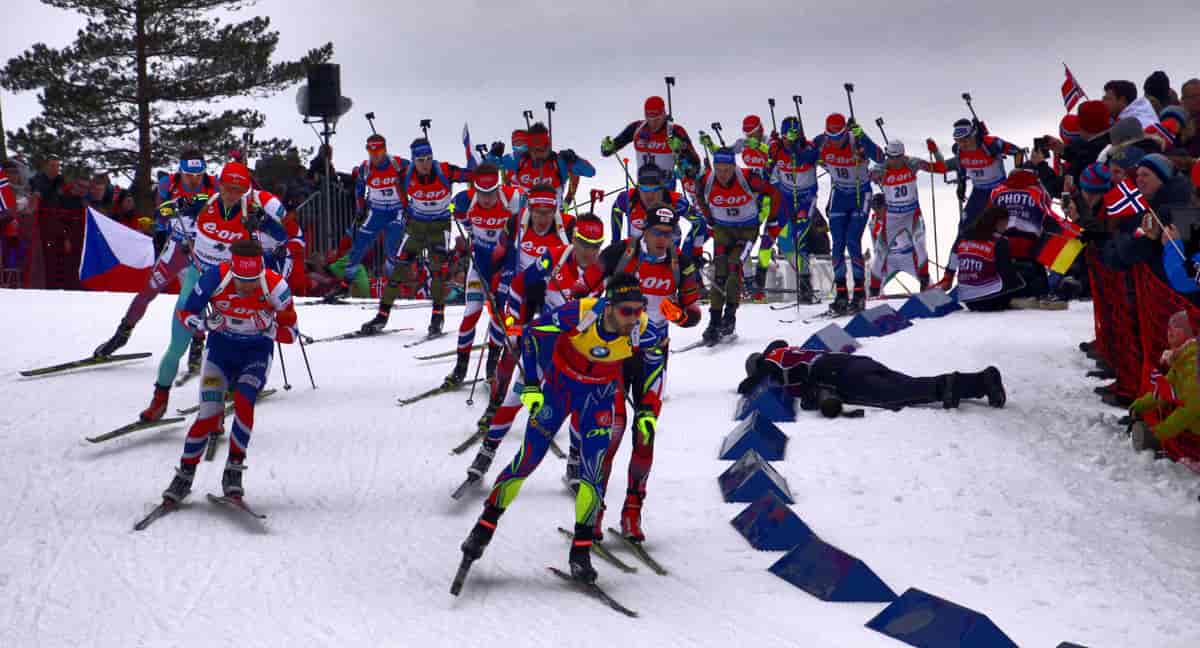 Fra VM i skiskyting, Holmenkollen 2016