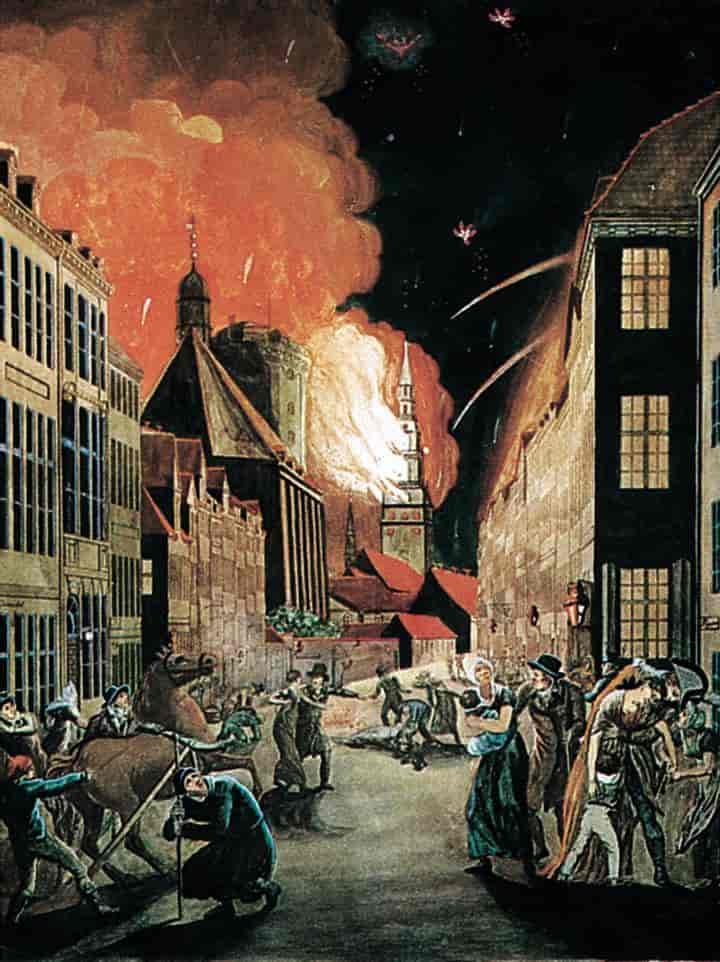 Brann i Vor Frue 1807