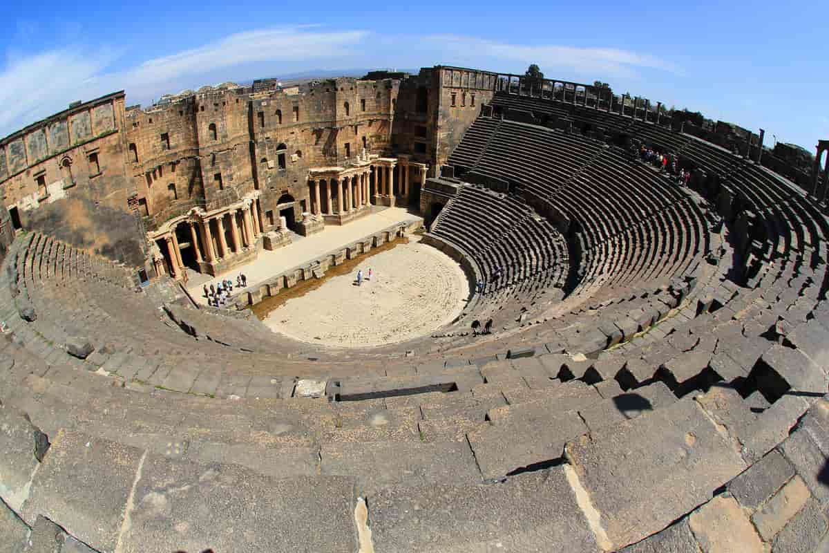 Det romerske teateret i Bosra