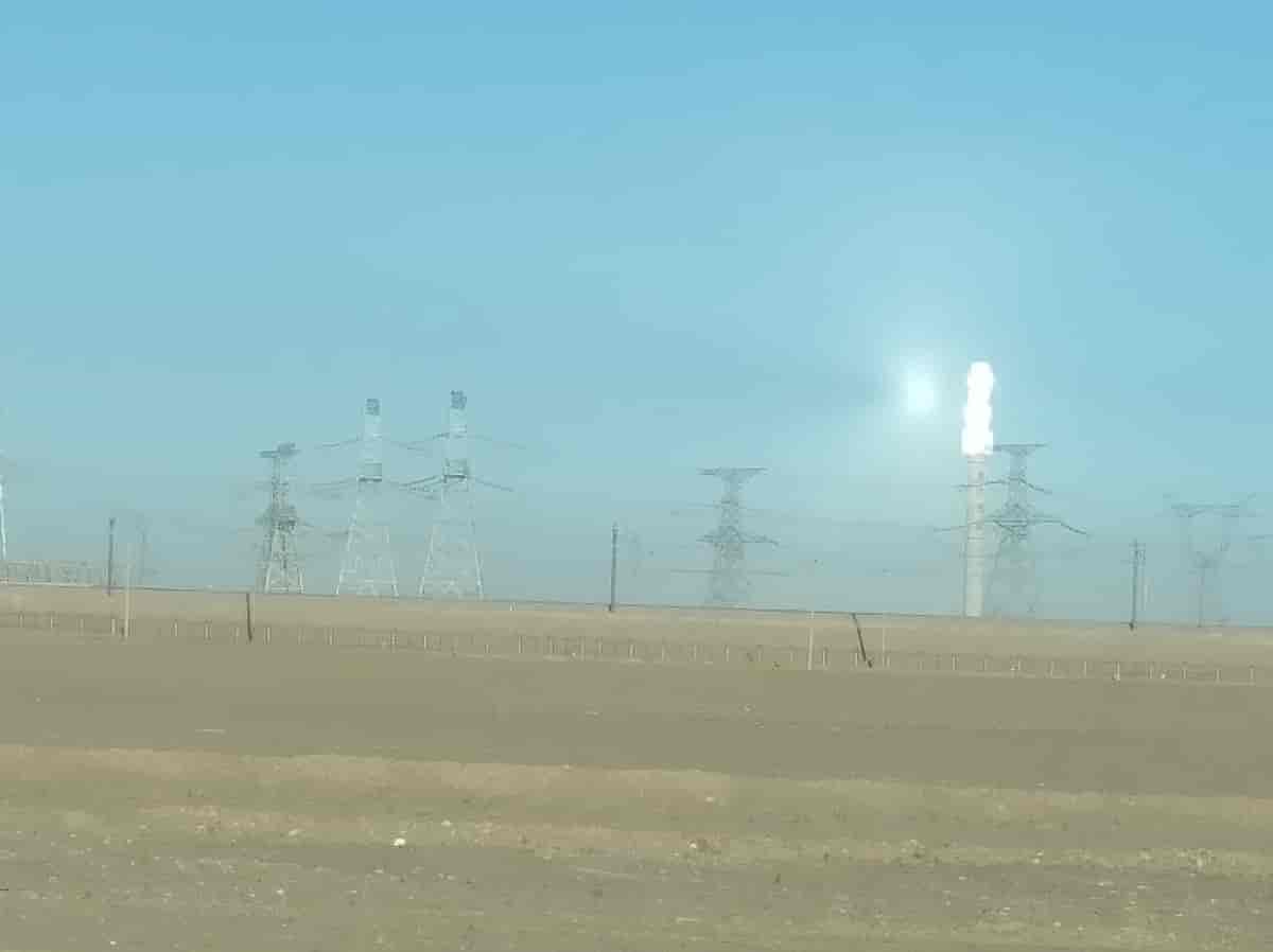 Varmekraftverk basert på solenergi og flytande salt, Dunhuang