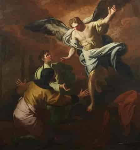 The Archangel Gabriel appears to the Prophet Daniel