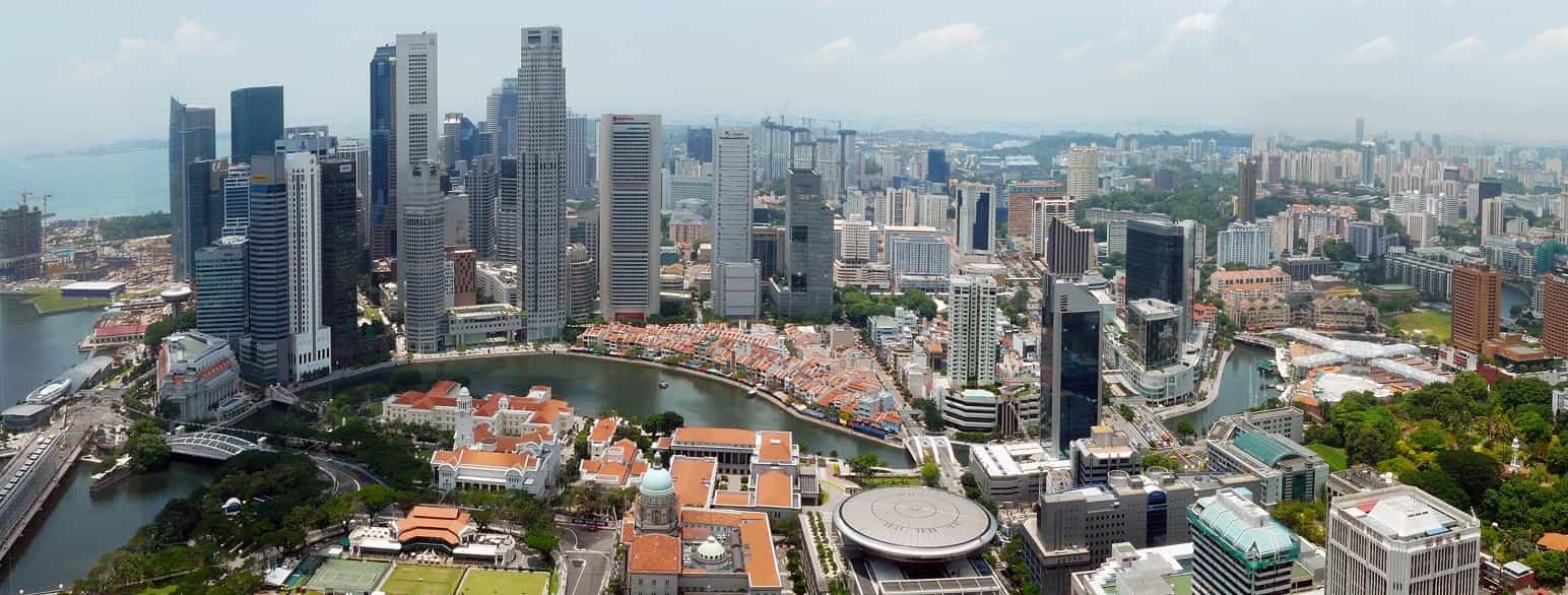 Næringslivsdistriktet i Singapore by