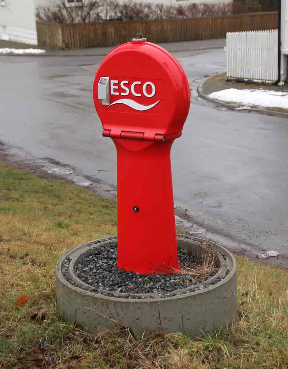 Nyere Esco-hydrant.