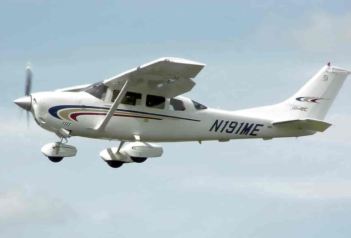 Cessna - flytype som ofte benyttes som skolefly
