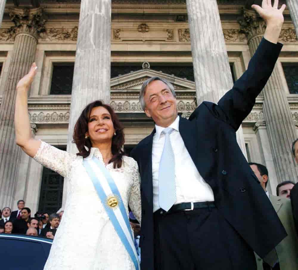 Cristina og Nestór Kirchner