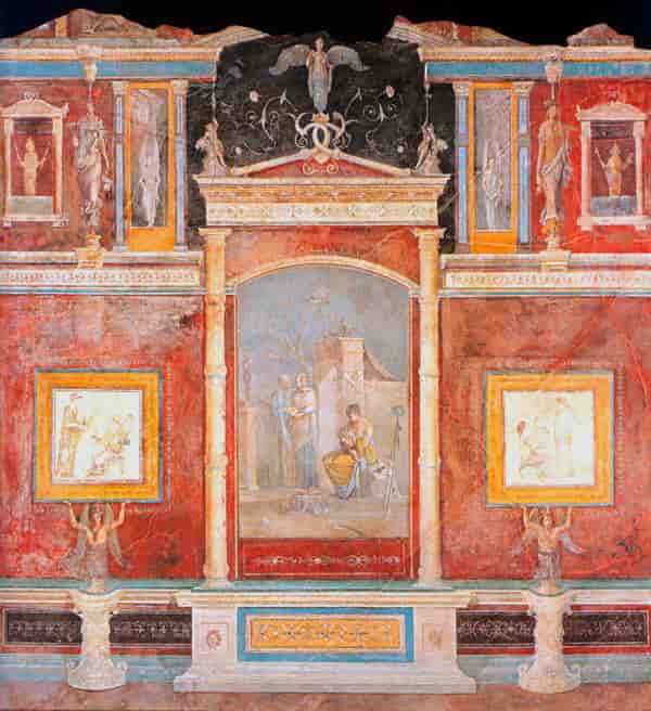 Romersk freske