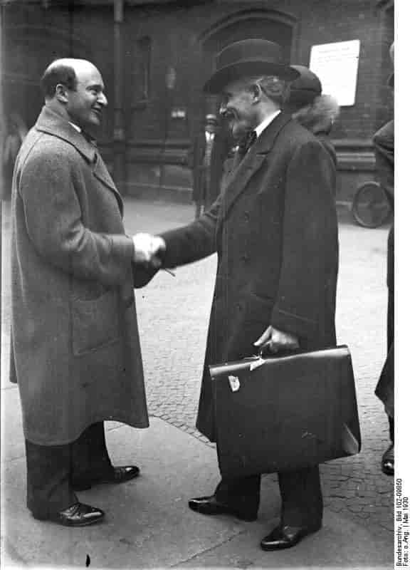 Erich Kleiber og Arturo Toscanini
