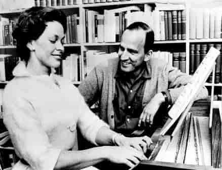 Käbi Laretei og Ingmar Bergman