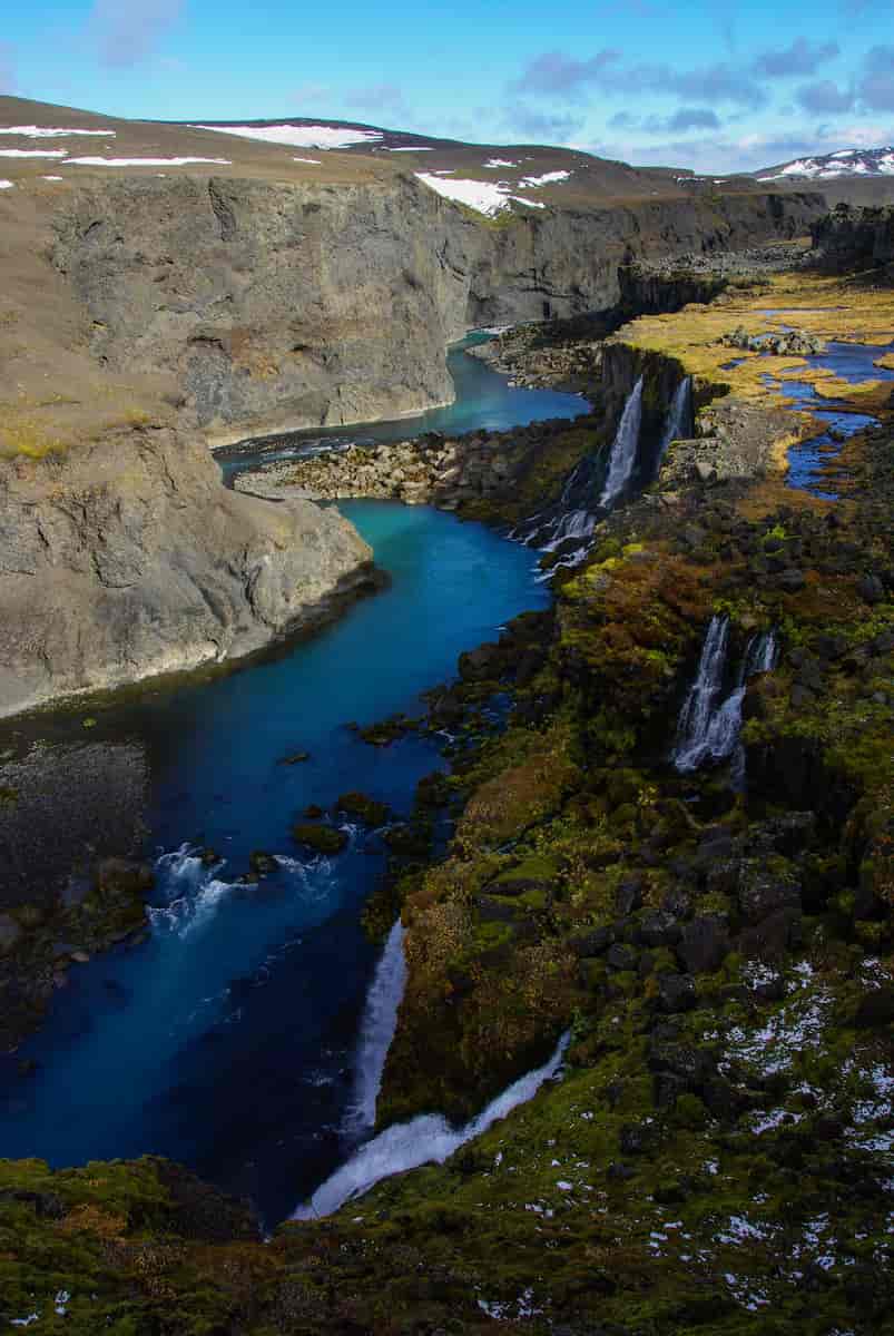 Urørt vassdrag på Island
