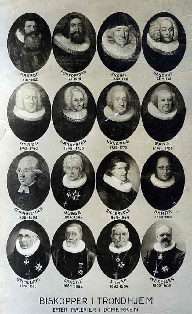 Trondhjems biskoper 1618-1909
