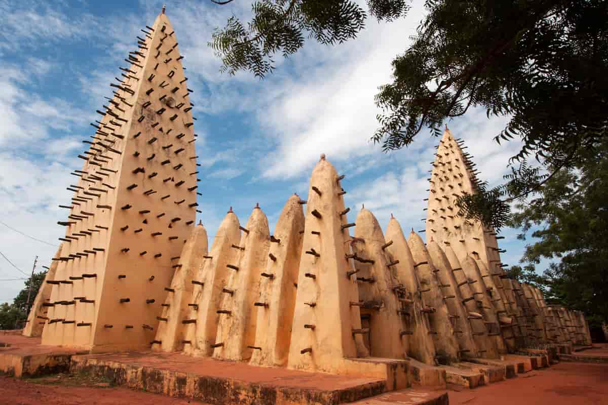 Moskeen i Bobo Dioulasso