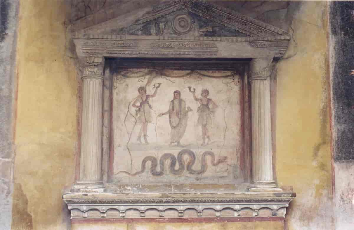 Lararium fra Pompeii