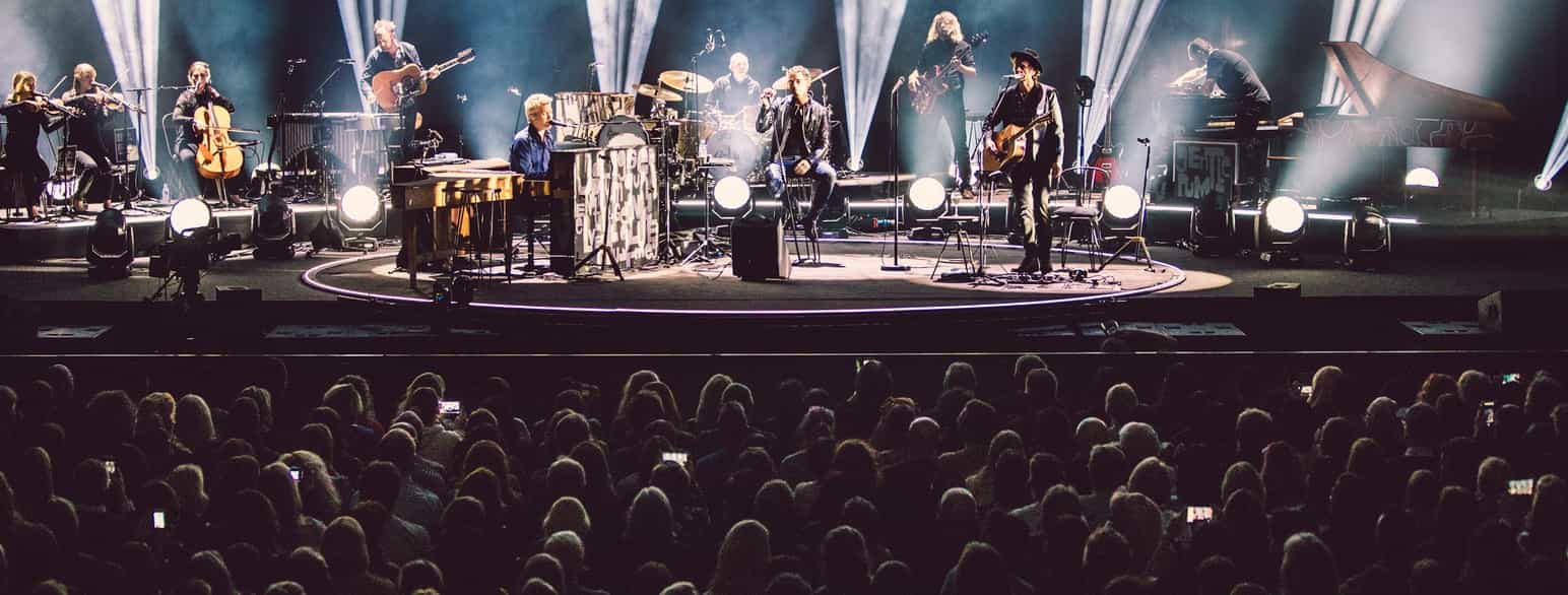 Konsert med a-ha i Oslo spektrum i 2018