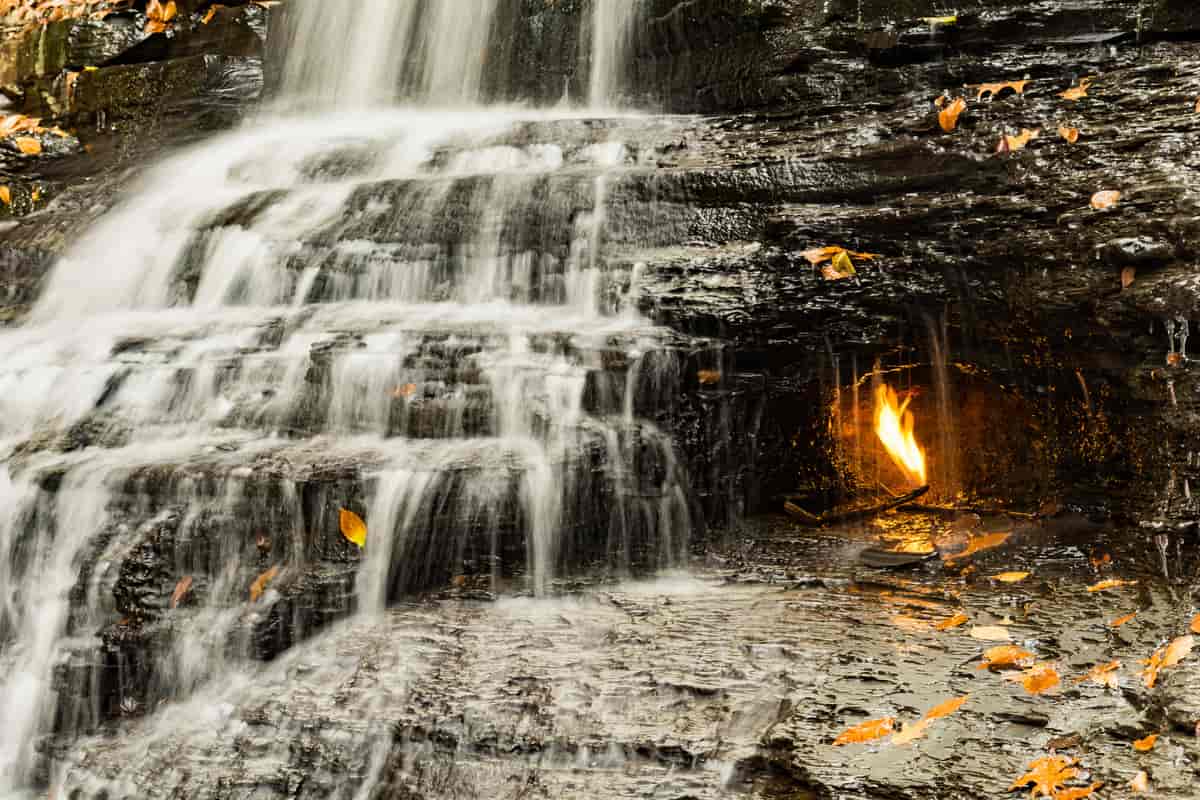 Eternal Flame Waterfall, New York