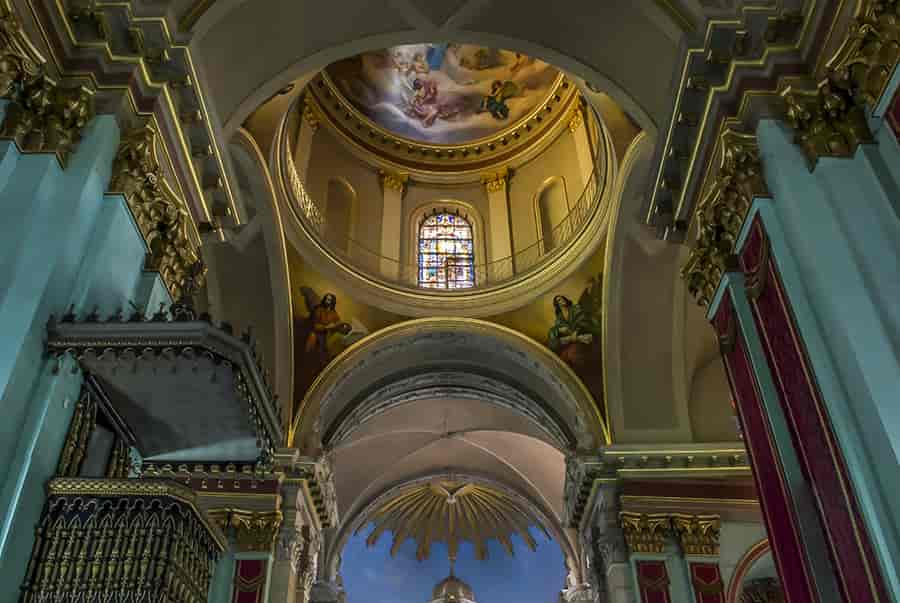 Detalj fra katedralen i Catamarca