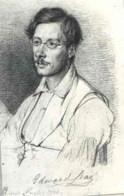 Edward Lear i 1840