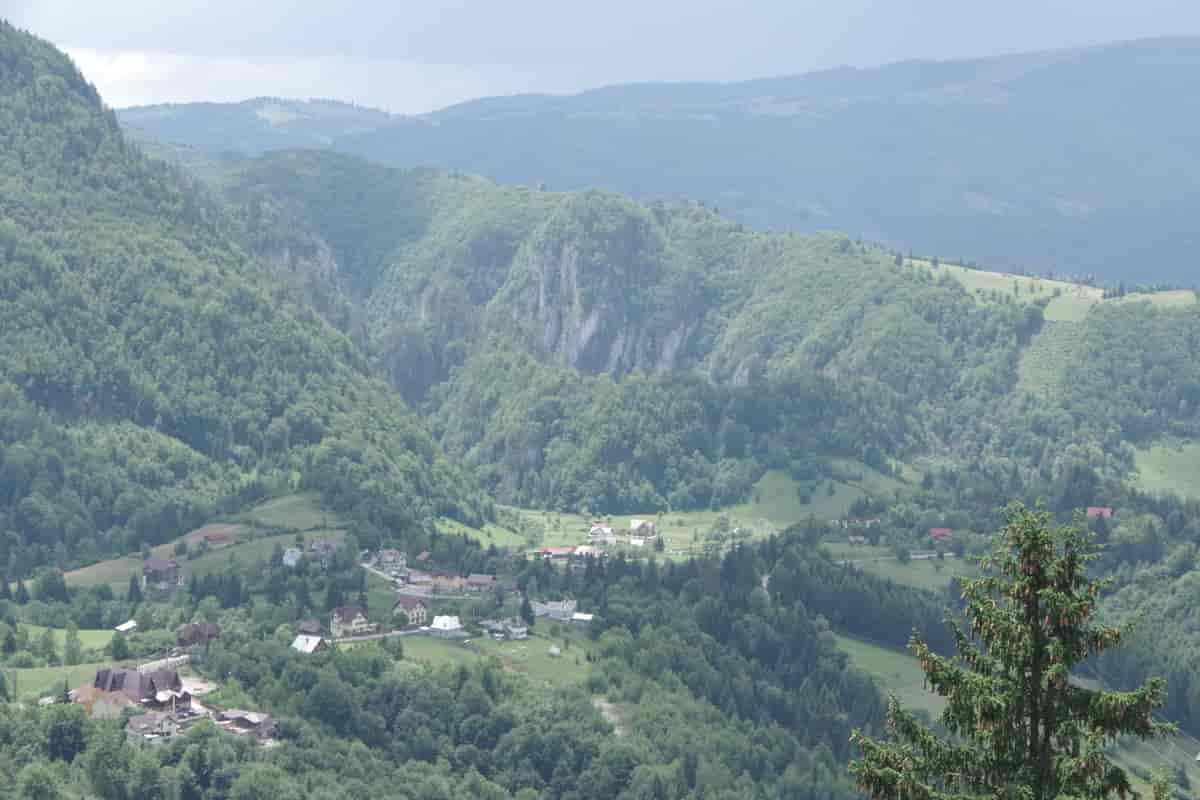De transilvanske alpene (Sør-Karpatene)