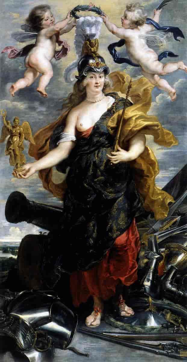 Marie de Médicis som Bellona