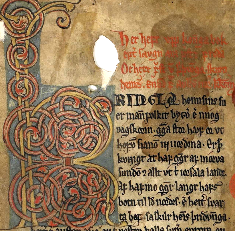 Codex Frisianus, AM 45 fol., 1va