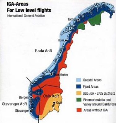 IGA-områder i Norge