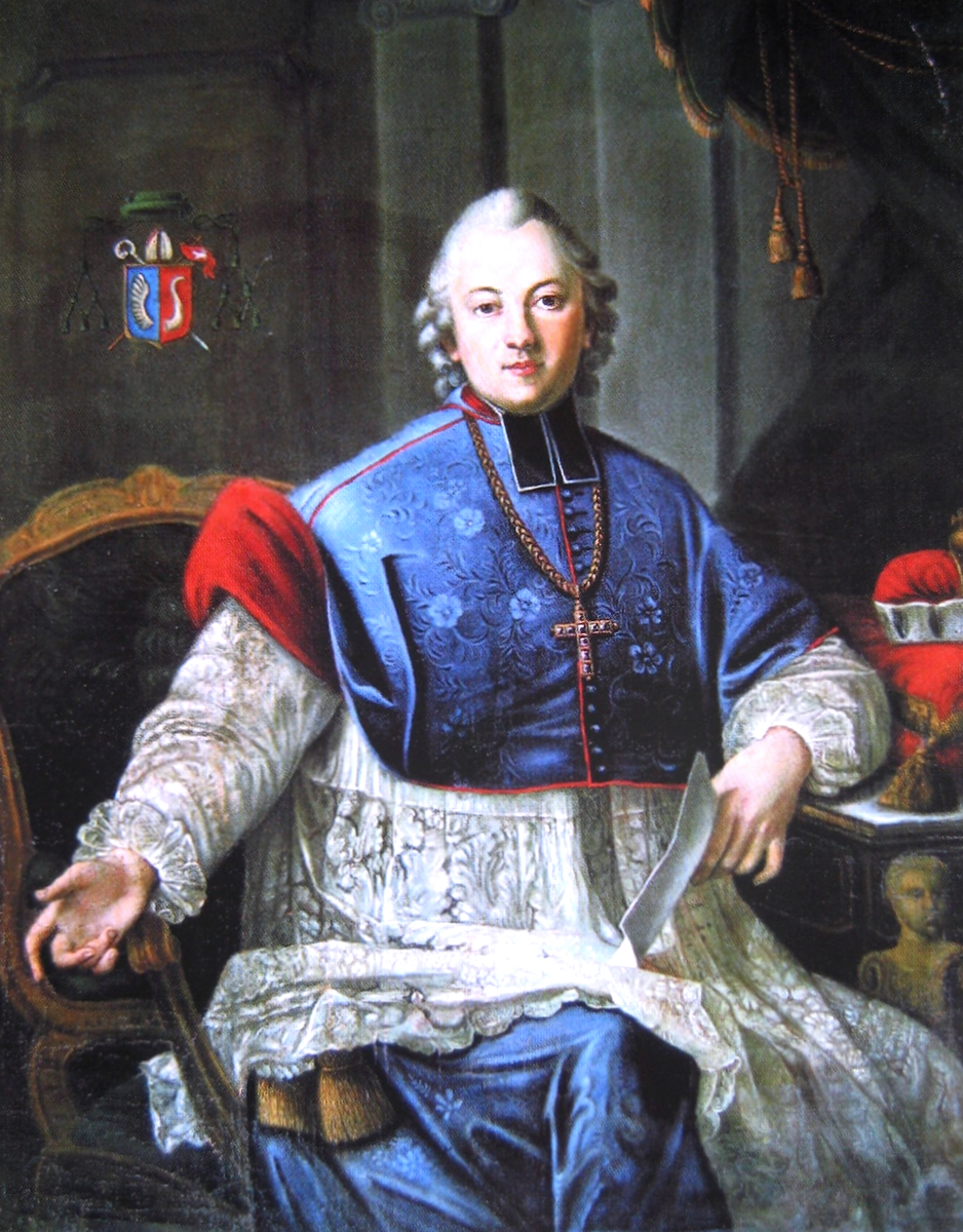 "Maleri av Ignacy Krasicki fra omkring år 1768."