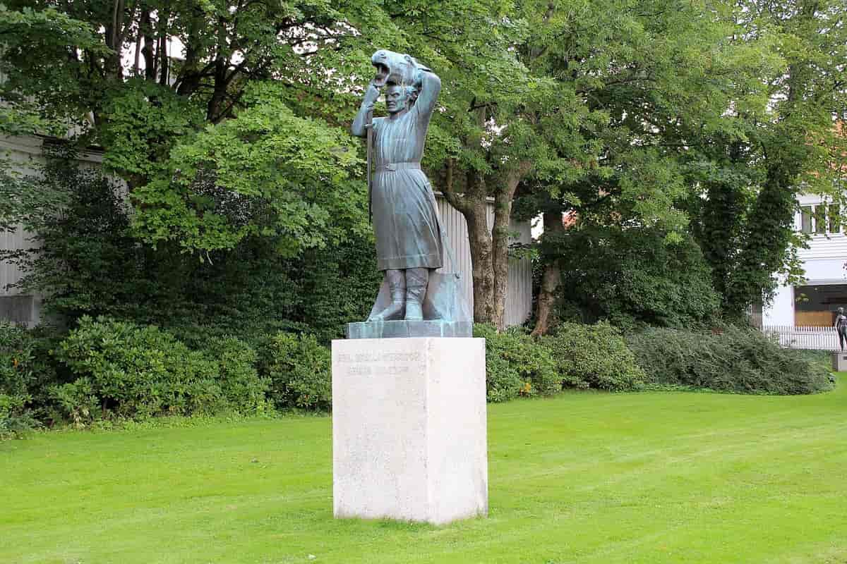 Gustav Vigelands statue av Erik Skallagrimsson