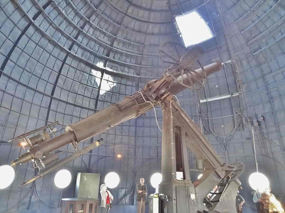 Paris-observatoriets 0,38 meter refraktor.