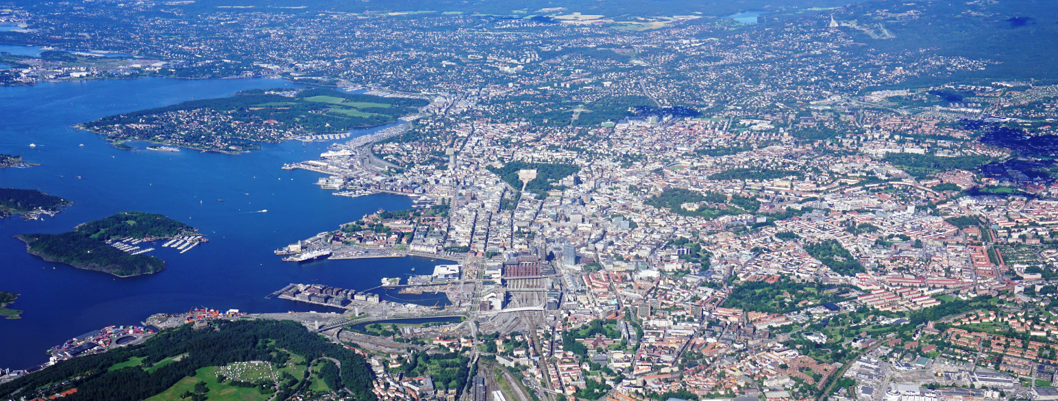 Oslo er Norges største tettsted i både befolkningstall og areal