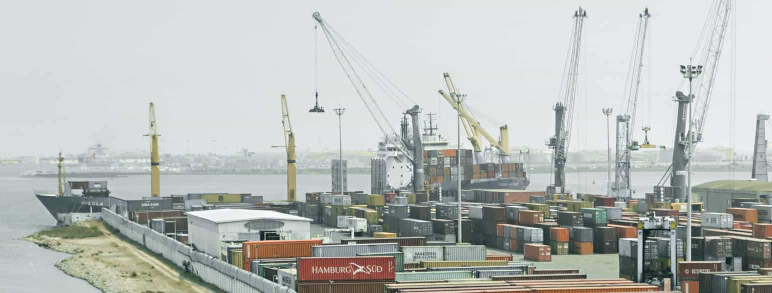 Containerhavn i Tunis