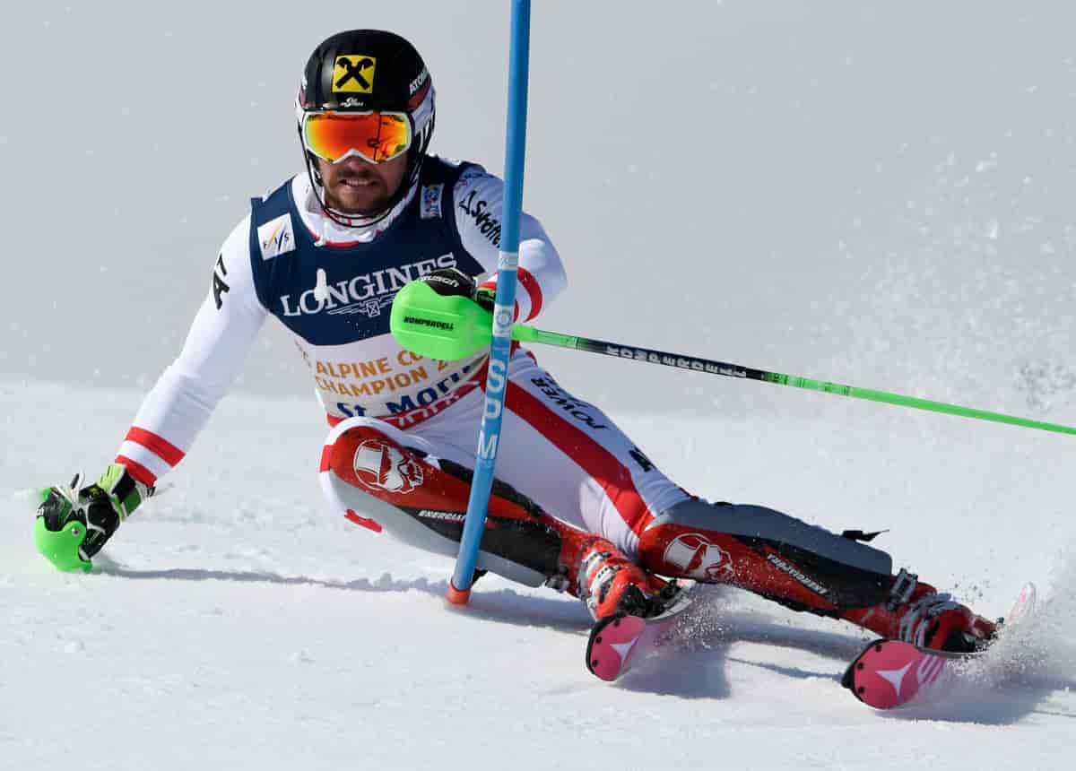 Marcel Hirscher, verdensmesterskap i St. Moritz 2017