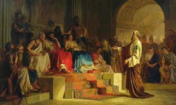Paulus foran Agrippa 2