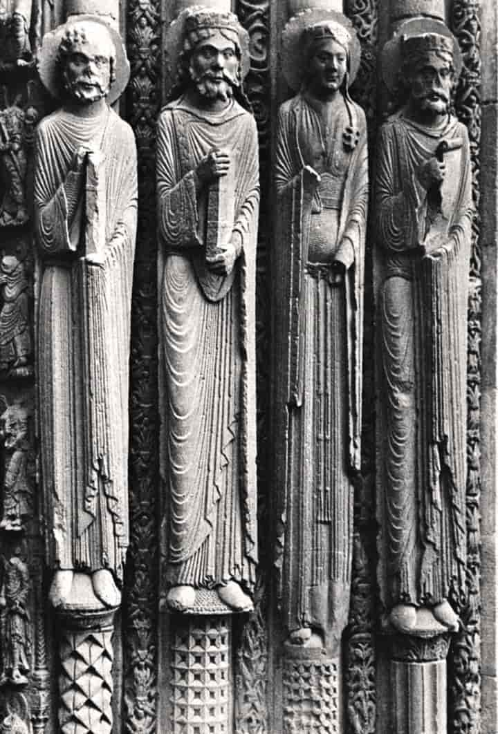 Chartres (skulpturer, Kongeportalen)