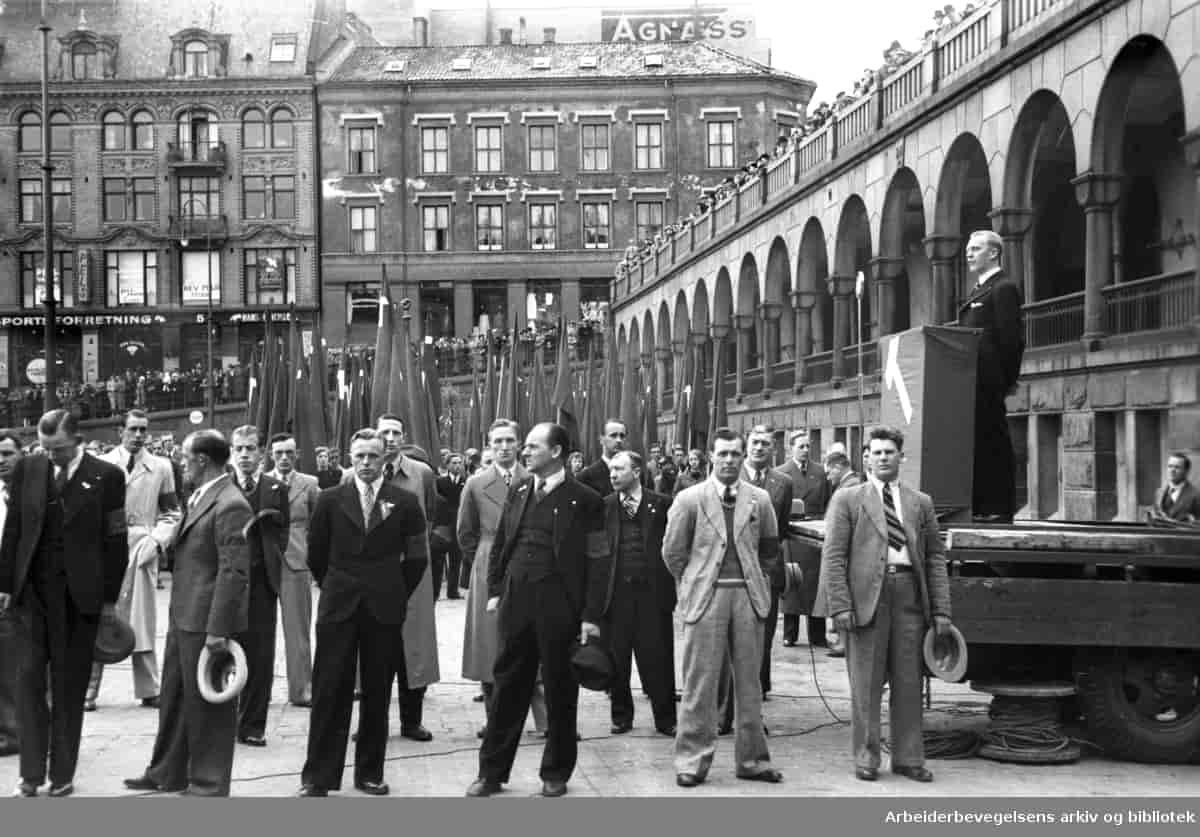 Arbeidernes Ordensvern, 1938