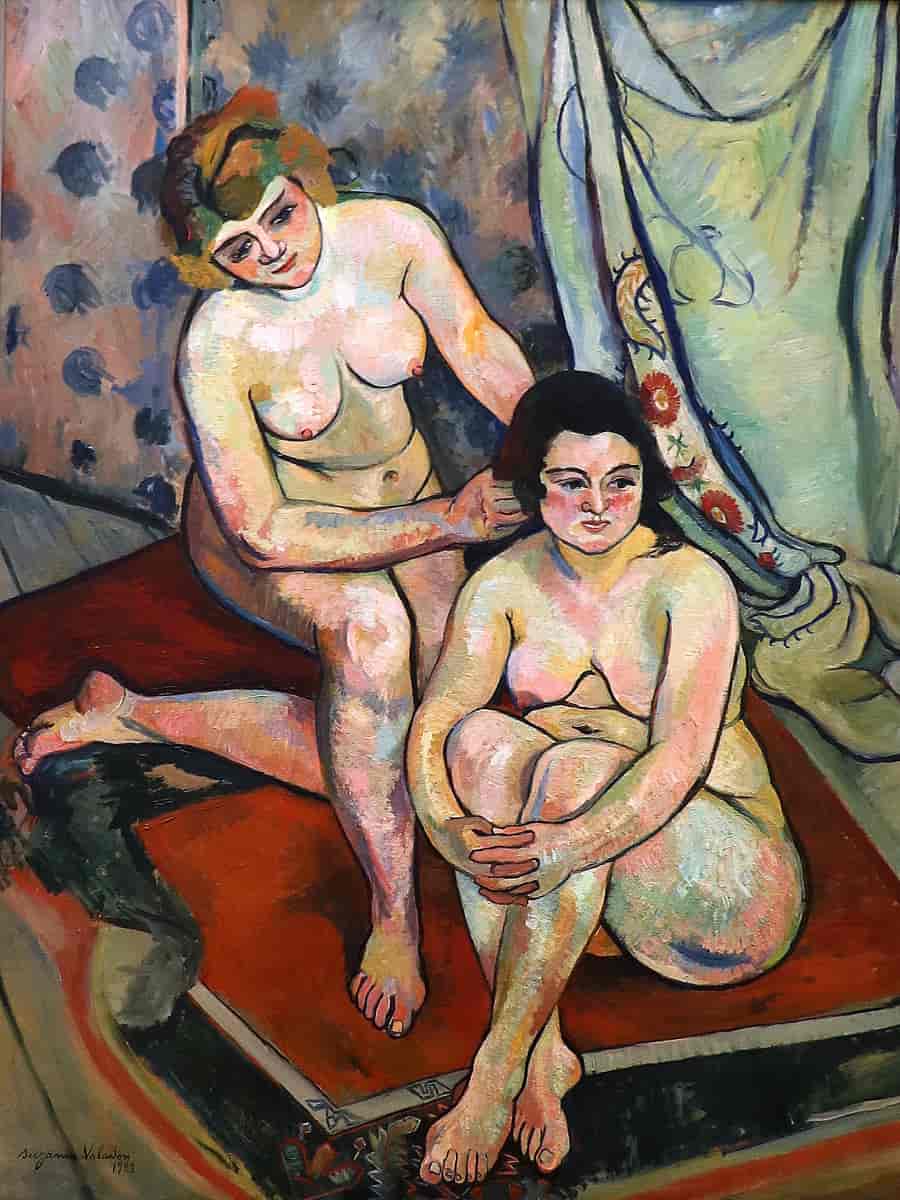 "Les baigneuses" (1923) av Suzanne Valadon