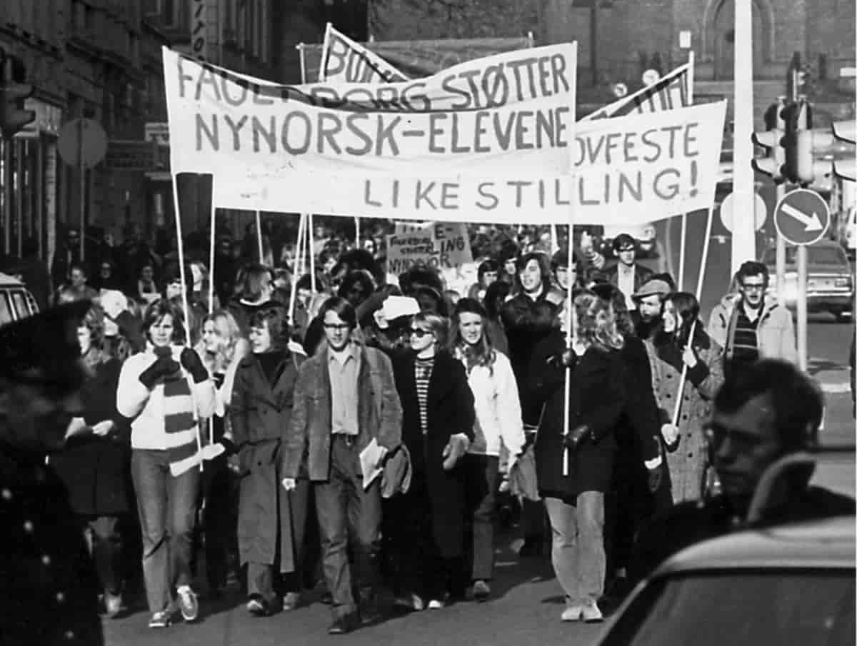 Demonstrasjonstog i Oslo, 1971
