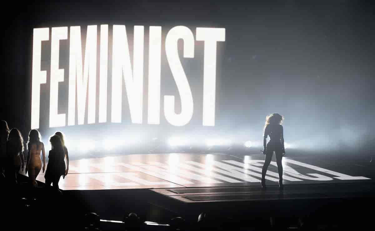Beyoncé under en opptreden i 2014