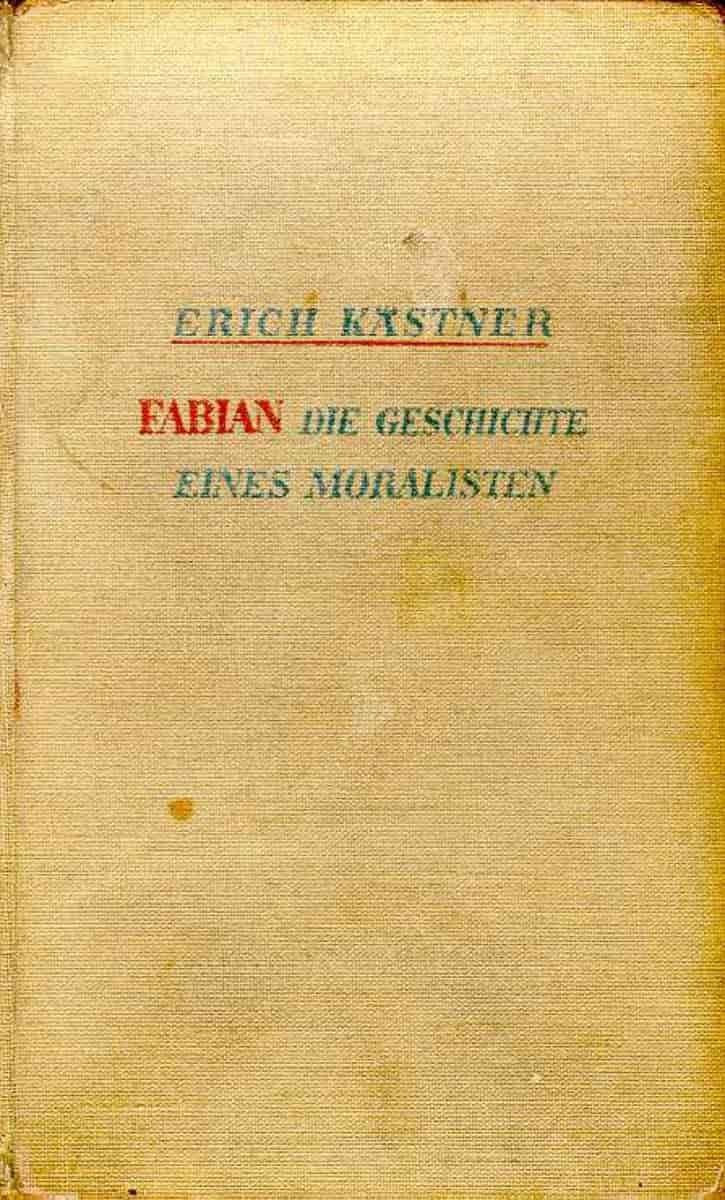 Førsteutgaven av "Fabian" (1931)