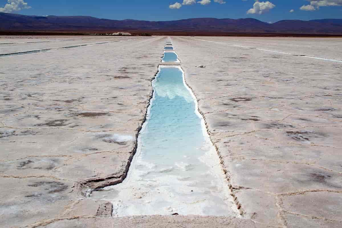 Saltsletten Salinas Grandes, Argentina