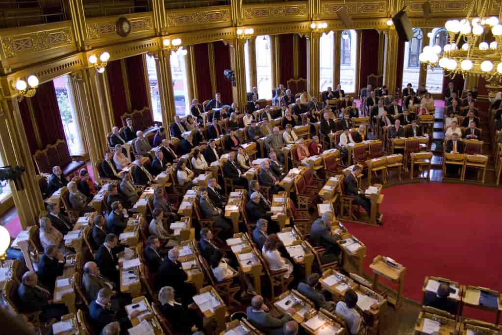 Bilde fra Stortinget 2010