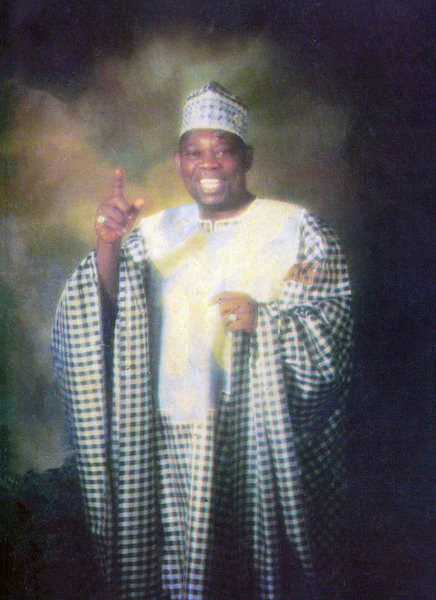 Portrett av Abiola fra valgkampen i 1993