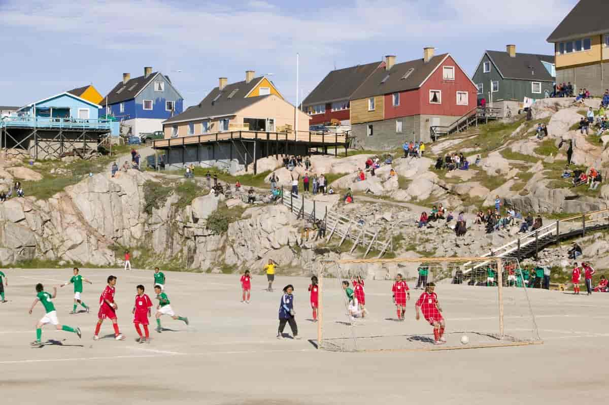 Fotball på Grønland