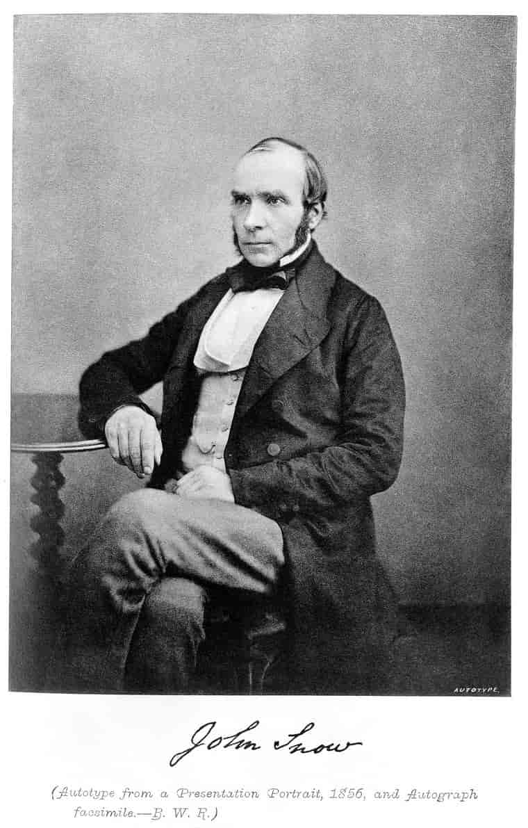 John Snow i 1865